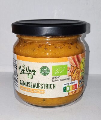 Bio-Gemüseaufstrich - Süßkartoffel-Zucchini