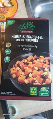 Kürbis Süsskartoffel in Limettenbutter