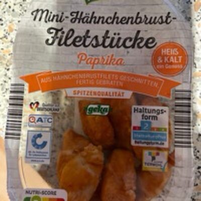 Mini Hähnchenbrustfiletstücke Paprika