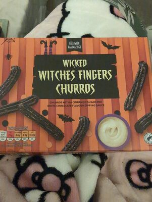 Wicked Witches Fingers Churros front packaging