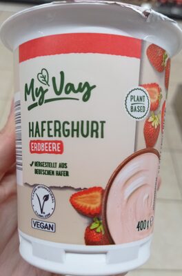 Haferghurt Erdbeere