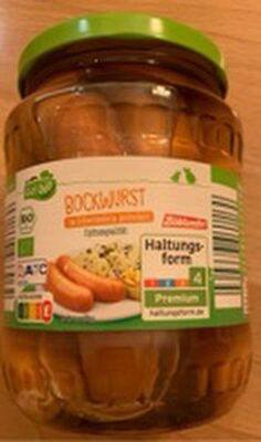 Bockwurst front packaging