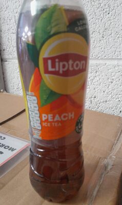 LOW IN CALORIES Lipton PEACH ICE TEA M 100% BARRA