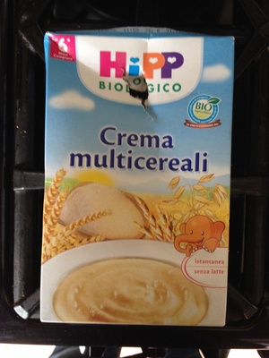 Crema di cereali multicereali