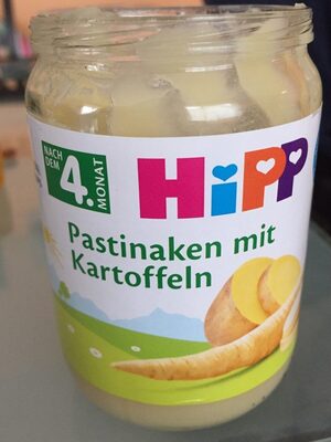 Hipp Pastinaken mit Kartoffeln front packaging