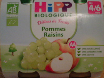 Délices de Fruits Pommes Raisins