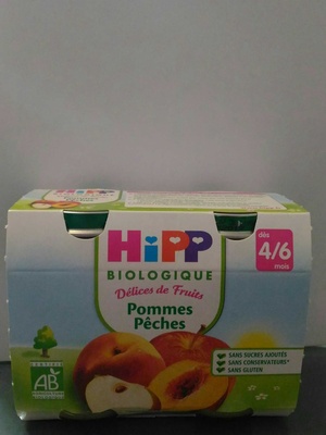 Délices de Fruits Pommes Pêches