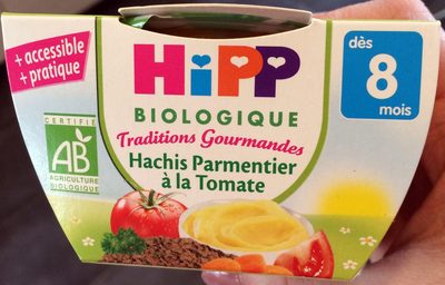 Hachis Parmentier à la tomate front packaging