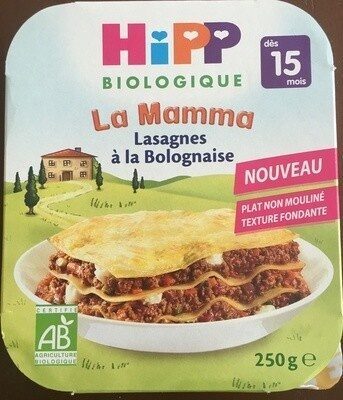 La Mamma - Lasagnes à la Bolognaise dès 15 mois