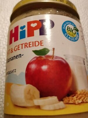 Apfel bananen muesli