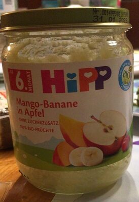 Mango-Banane in Apfel