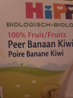 Hipp compote poire banane kiwi