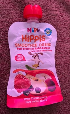 Rote Früchte in ApfelBanane