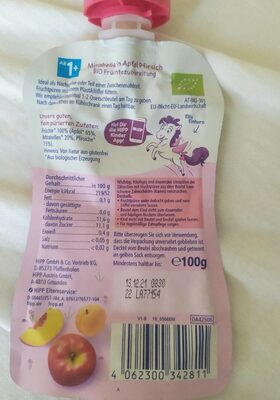 Hippis Mirabelle in Apfel-Pfirsich