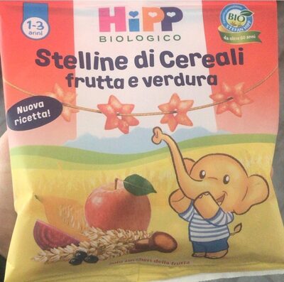 Stelline di cereali front packaging