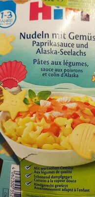 Hipp Pâte aux legumes et colin d'alaska