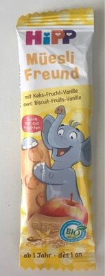 Biscuit-Fruits-Vanille front packaging