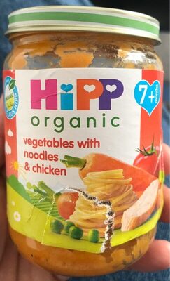 Vegetables with noodles & chicken