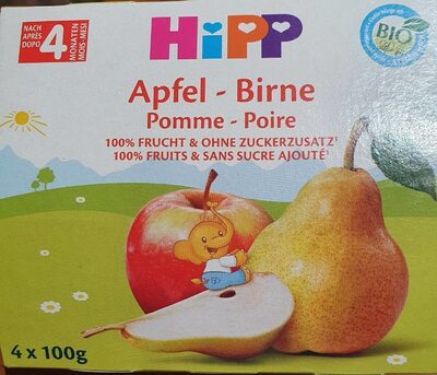 Apfel birne front packaging