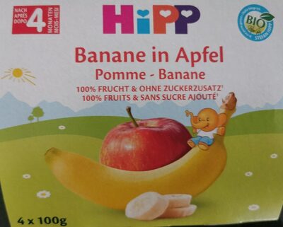 Hipp yaourts Pomme-banane bio front packaging