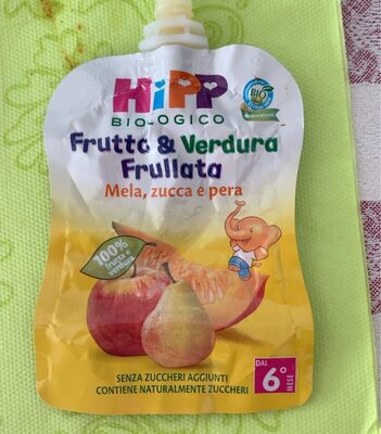 Frutta e verdura frullata