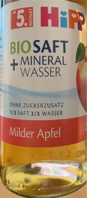 Hipp Bio Saft+Mineral Milder Apfel