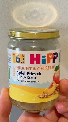 Frucht & Getreide Apfel-Pfirsich mit 7-Korn