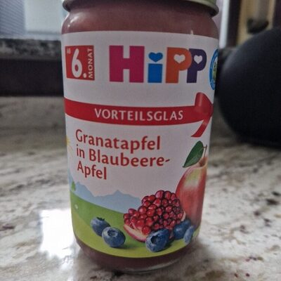 Granatapfel In Blaubeer-Apfel