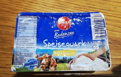 Speisequark 40%Fett front packaging