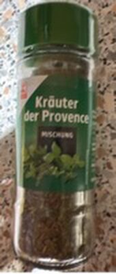 Kräuter der Provence front packaging