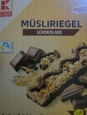 Müsliriegel Schokolade
