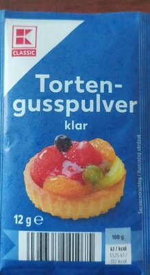 Tortengusspulver klar