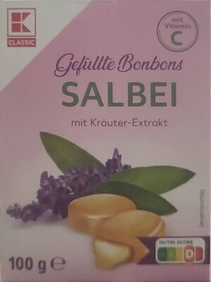 Gefüllte Bonbons Salbei