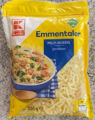 Emmentaler geriebener Käse