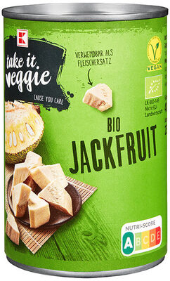 K-take it veggie Organic Jackfruit front packaging