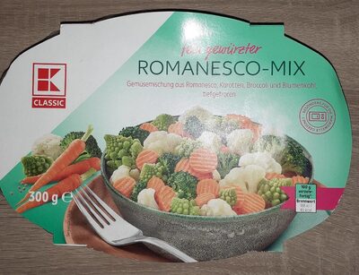Fein gewürzte Romanesco-Mix