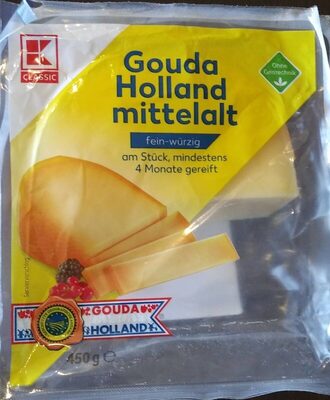 Gouda Holland mittelalt front packaging
