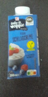 Schlagcreme (vegan) - K take it veggie front packaging