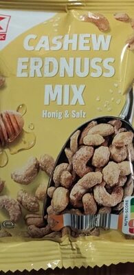 Cashew Erdnuss Mix Honig Salz