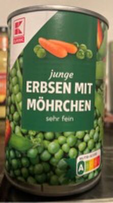Erbsen mit Möhren