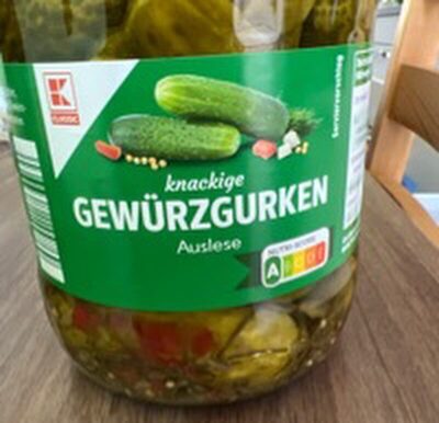 Gewürzgurken, Knackige/Kcl