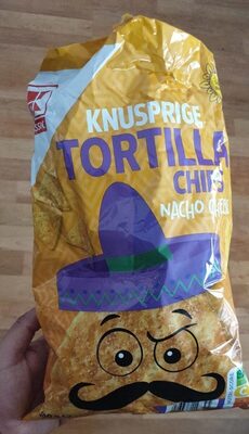 Knusprige Tortilla Chips Nacho Cheese