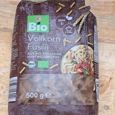 Bio Fusilli, Vollkorn