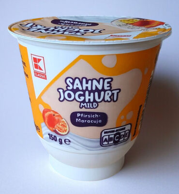 K-Classic Sahne-Joghurt mild Pfirsich-Maracuja