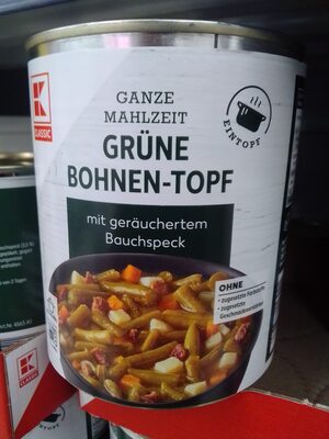 GRÜNE BOHNEN-Topf