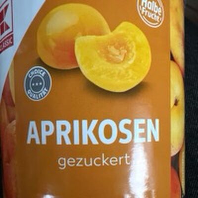 Aprikosen gezuckert