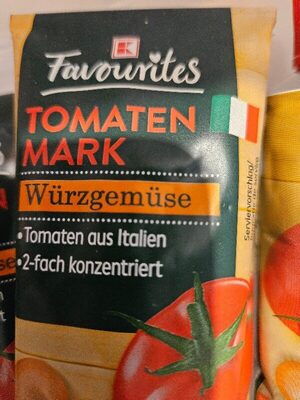 Tomatenmark Würzgemüse front packaging