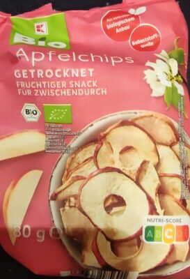 Apfelchips front packaging