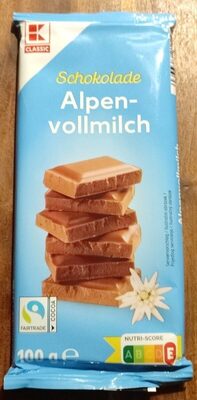 Schokolade Alpenvollmilch