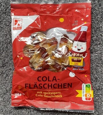 K-Classic Cola-Fläschchen mit spritzigem Cola Geschmack
